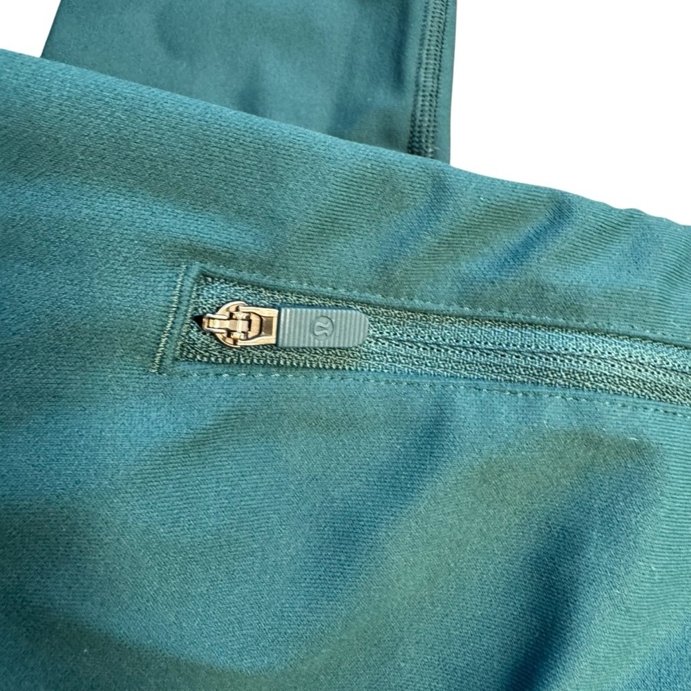 Lululemon Zoned In Tight *27” Green Jasper Size 4 Reflective Running Legging B9 - Picture 6 of 16